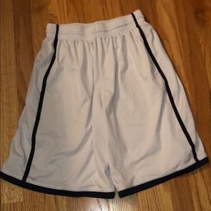 White Basketball Shorts